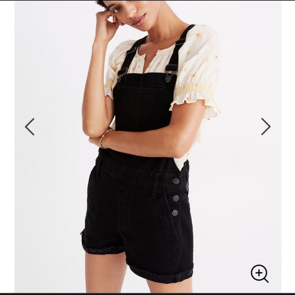 Madewell Adirondack Short Overalls